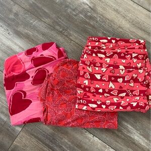 Lularoe leggings-valentine trio